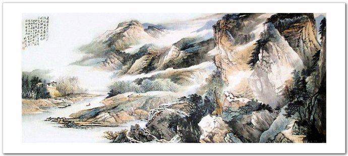 笔底情真 -- 曾晓浒山水画