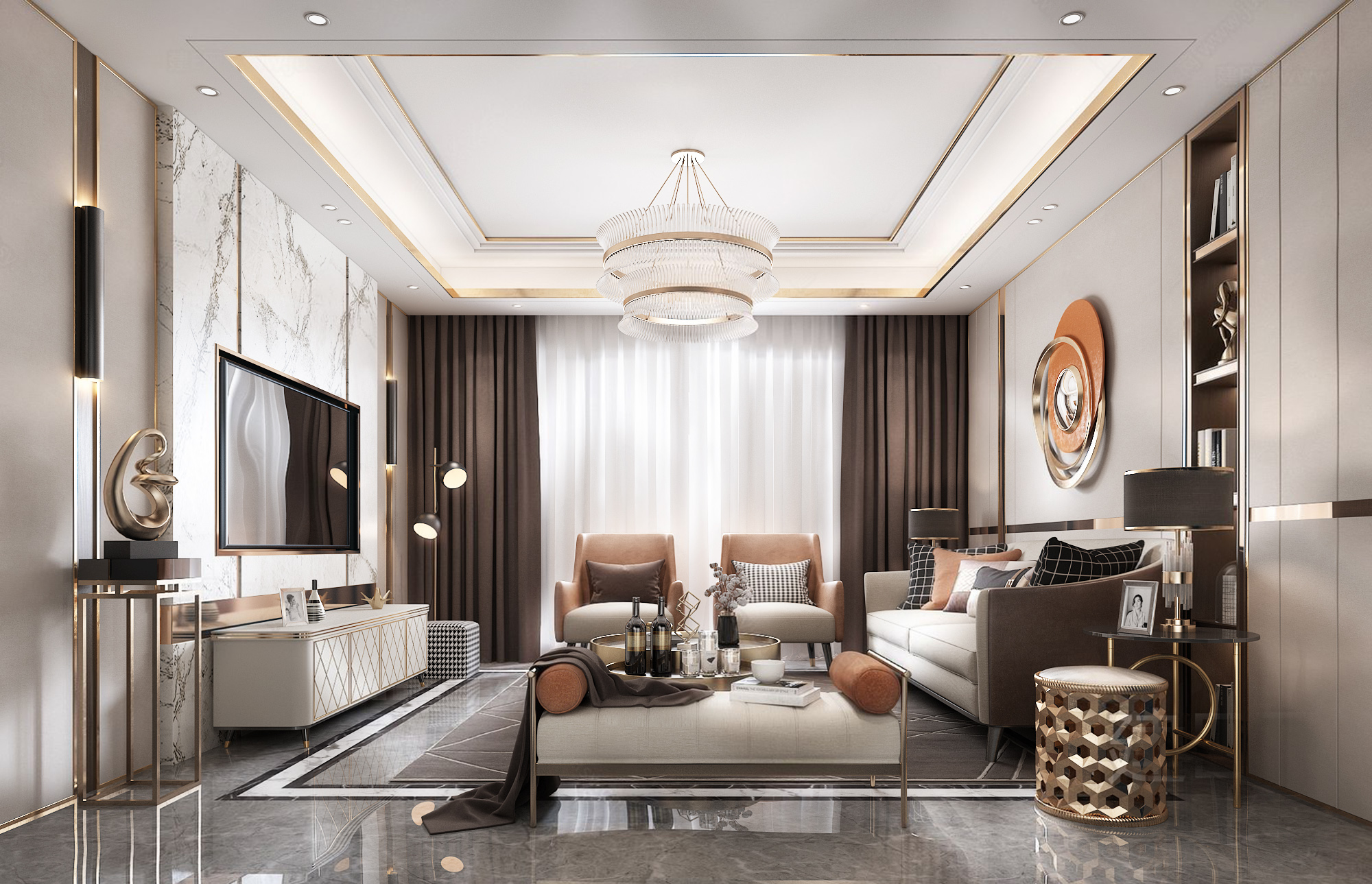 新房下来后不建议立马施工，掌握材料价格后，不买品牌材料也能装