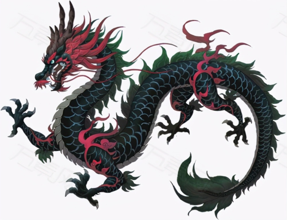 十大神龙图片(古代神话中的四大神龙) - 赤虎壹号