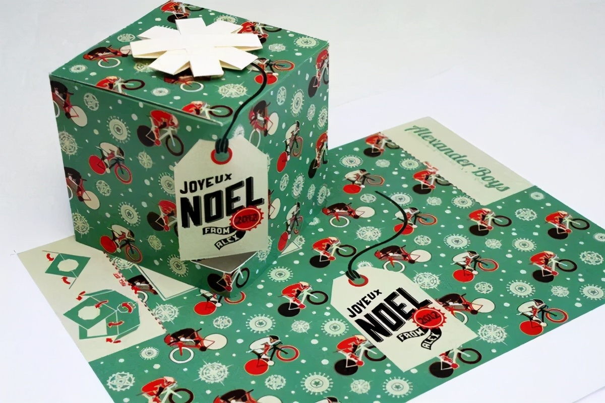 圣诞节贺卡设计，速藏