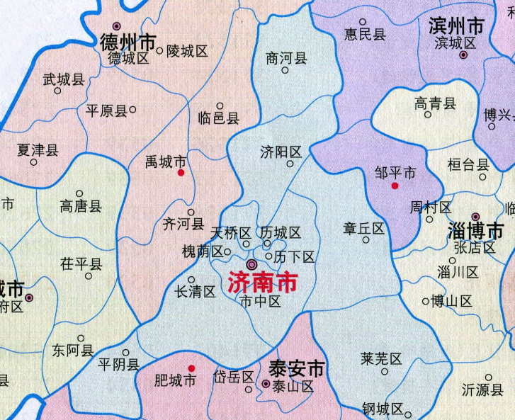 济南各区县人口一览：历下区81万，平阴县32万