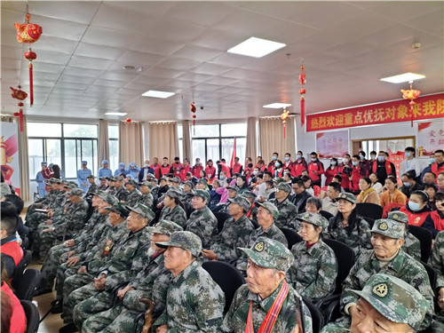“重温铁血荣光 情系援朝老兵”健康中国志愿者在行动