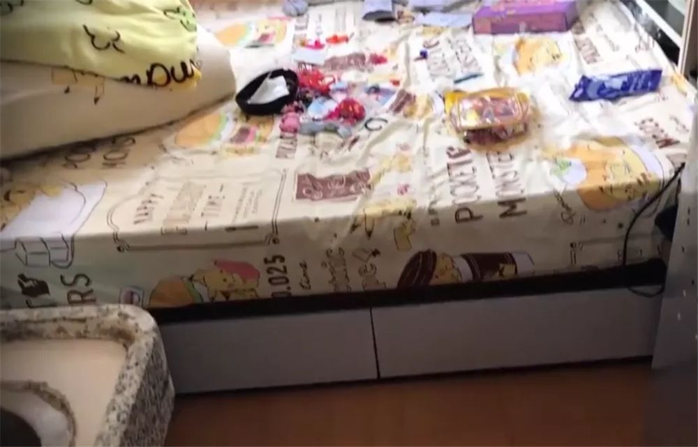 香港母女蝸居6㎡劏房，厕所难坐下洗衣机放床边，网友：太逼仄