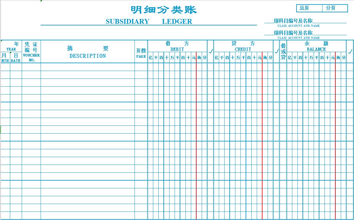 總分類賬銀行存款日記賬現金日記賬由於篇幅有限,需要財務會計,出納