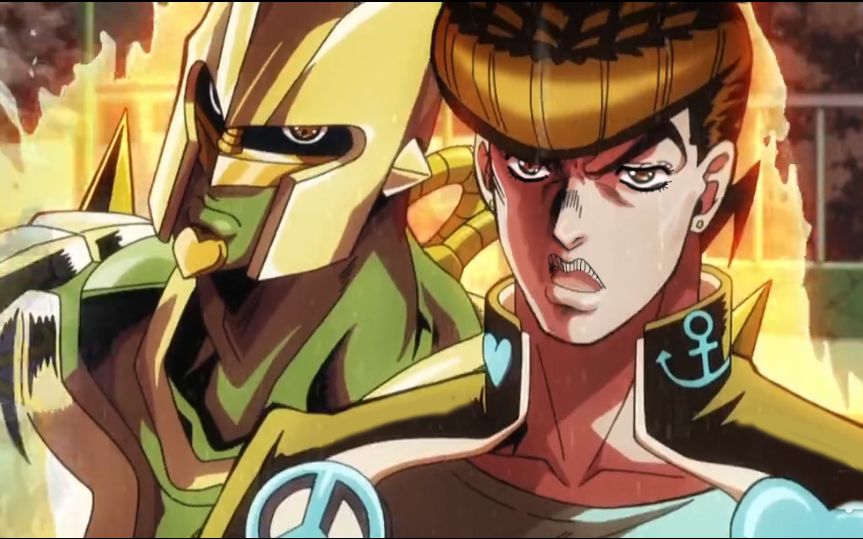 东方仗助小时候觉醒替身能力的时间也就是当时dio与空条承太郎战斗时