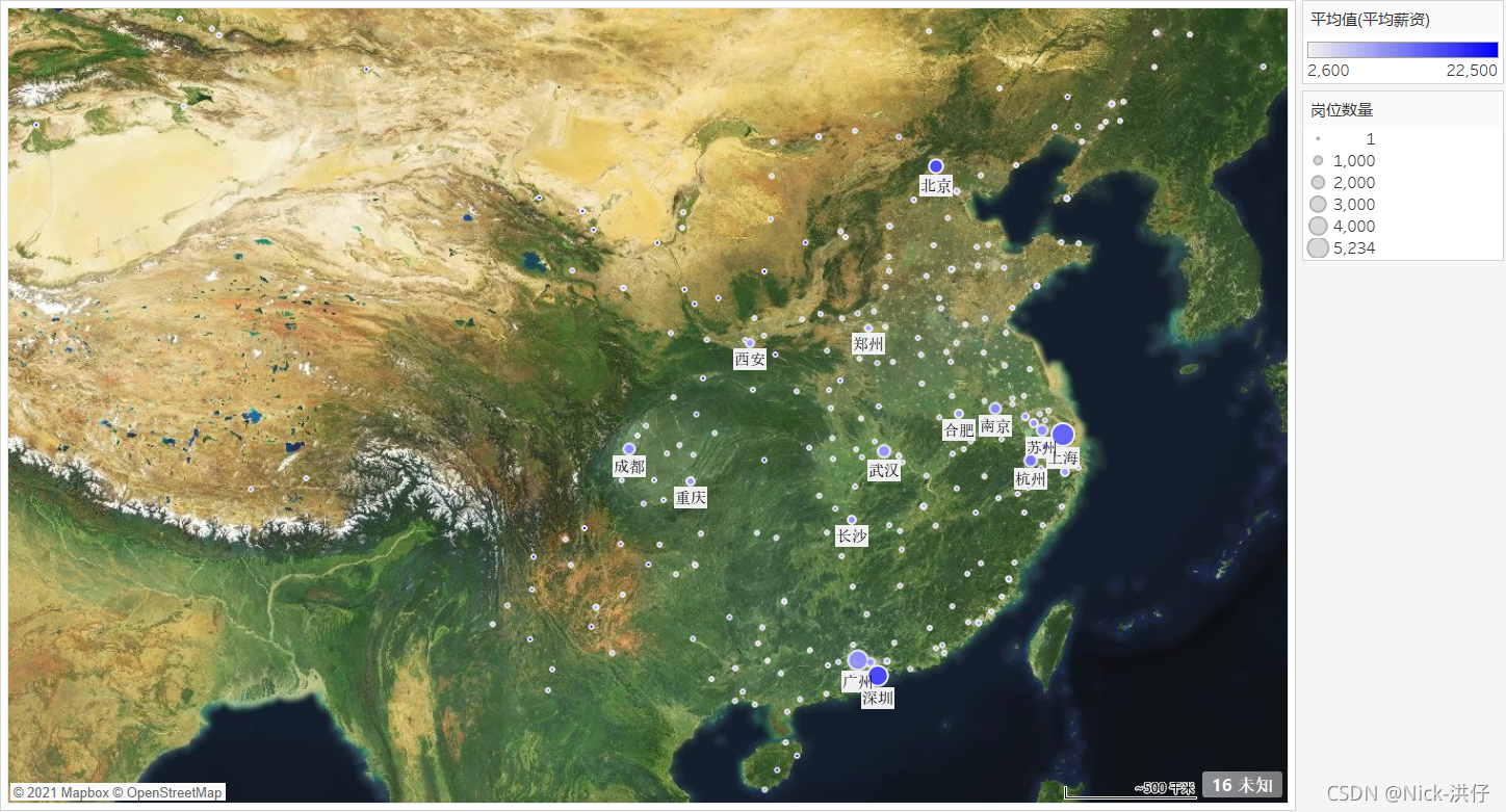 ![呕心沥血的万字长文,Python采集岗位数据,Tableau可视化分析