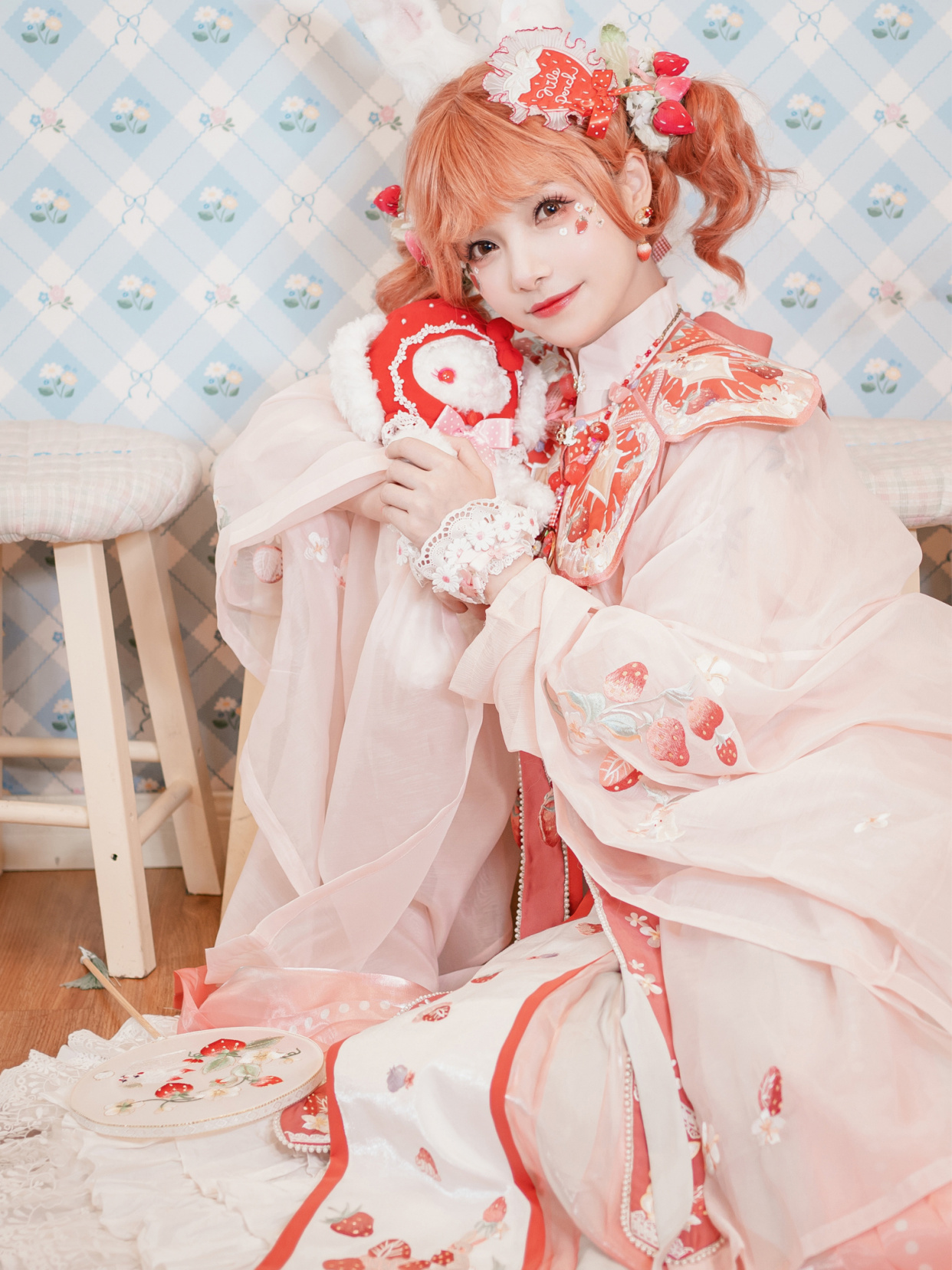 谢安然用"橙发"来配汉服,本以为是在搞笑,看完却惊艳了