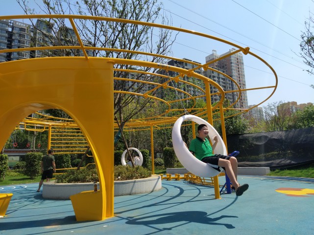 郑州16岁老公园"翻新",新增儿童游玩区!