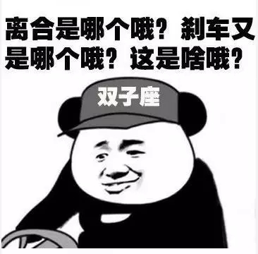 这是不是你学车时的样子 关于学车的表情包