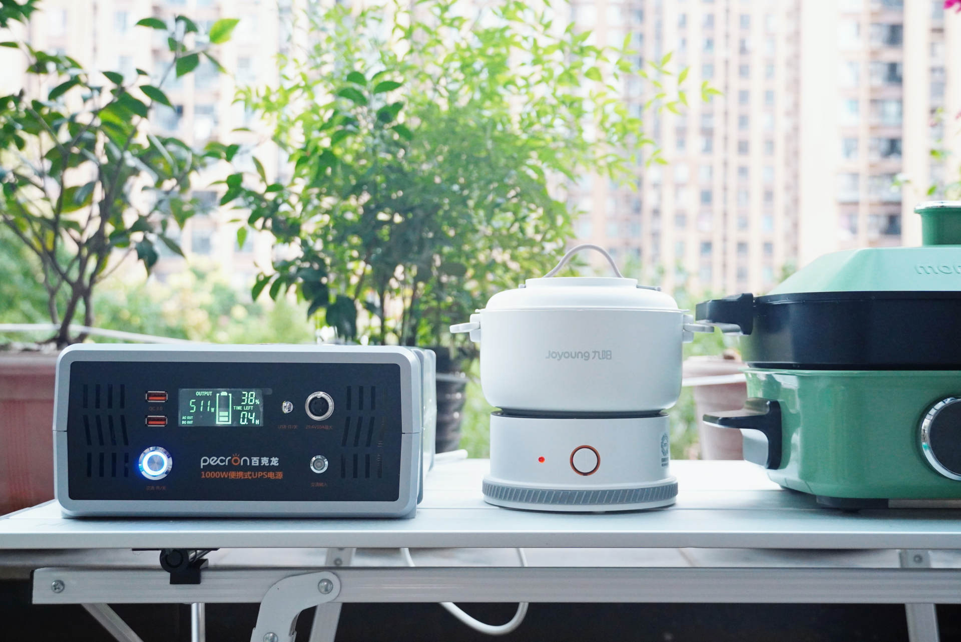 既是便攜式UPS，還能作為戶外電源，百克龍B1000使用評測