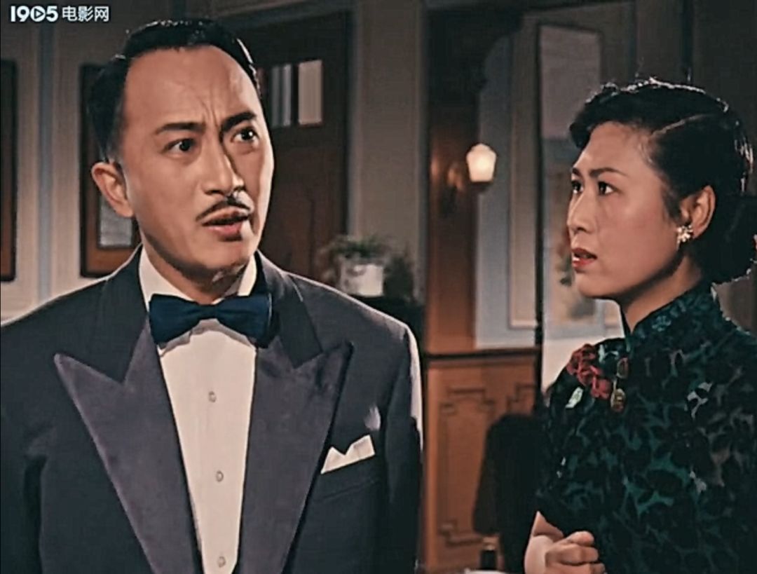 1957年的电影《不夜城》老电影里的老上海