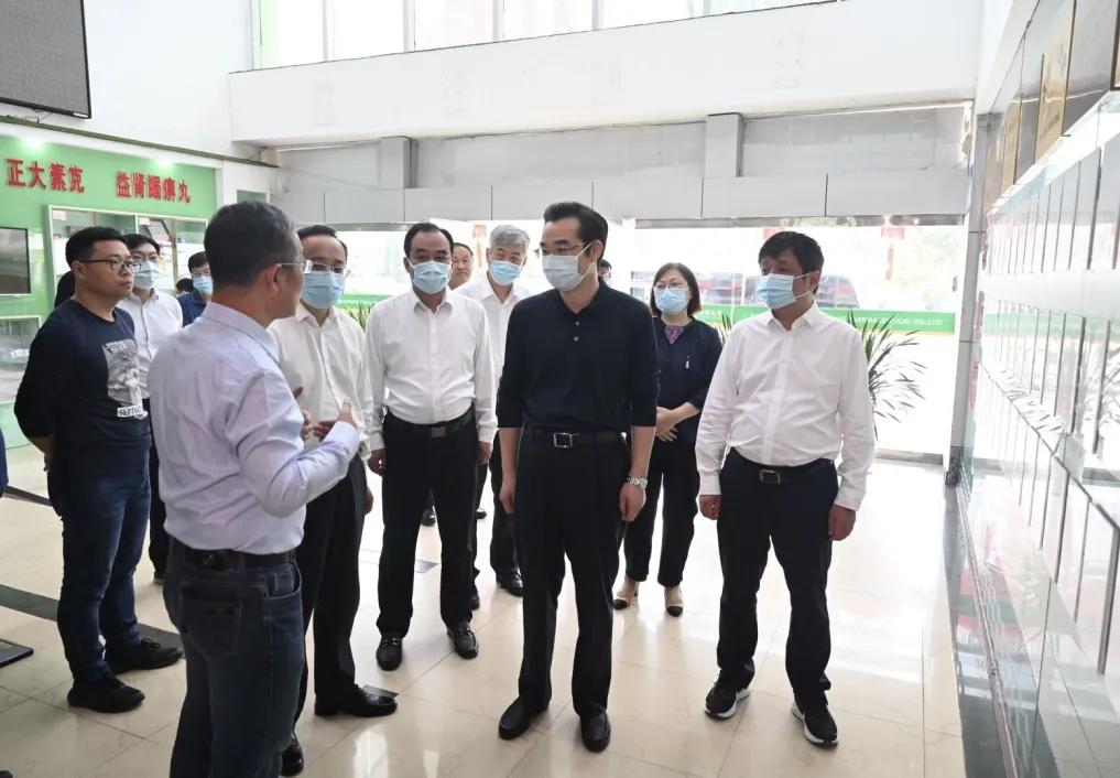 市委副书记、代市长史志军调研我区医药企业
