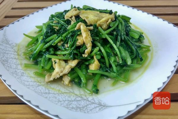 它是有名的皇帝菜，气味清香口感鲜嫩，是很不错的家常菜
