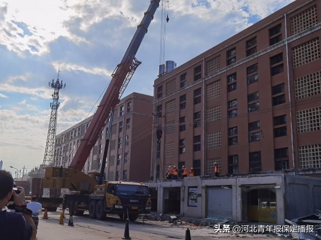 河北大学新校区北街市场已拆！官方：将建便民市场