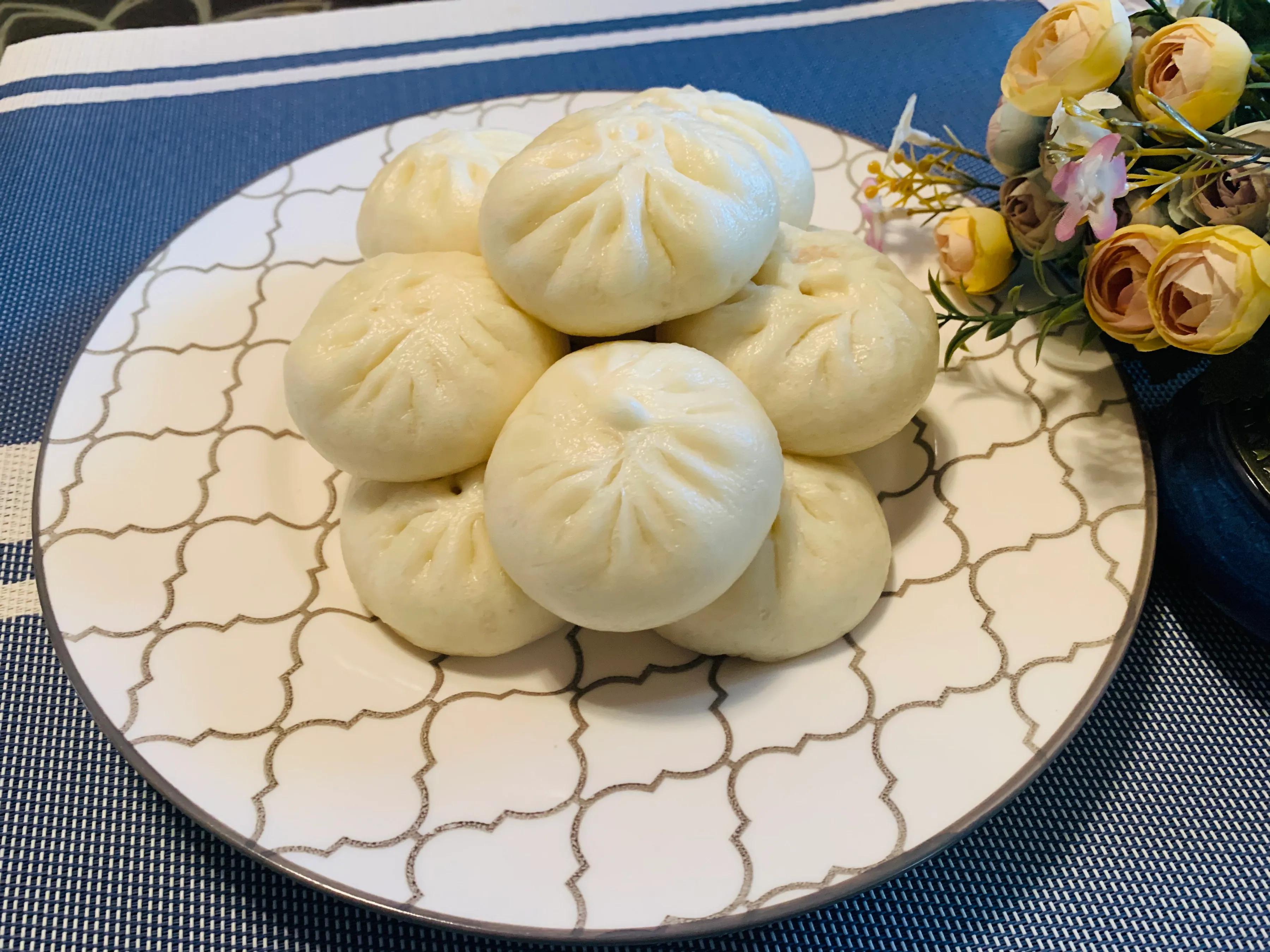 天冷，用泡打粉和酵母发面，记住关键这2步，包子馒头蓬松暄软