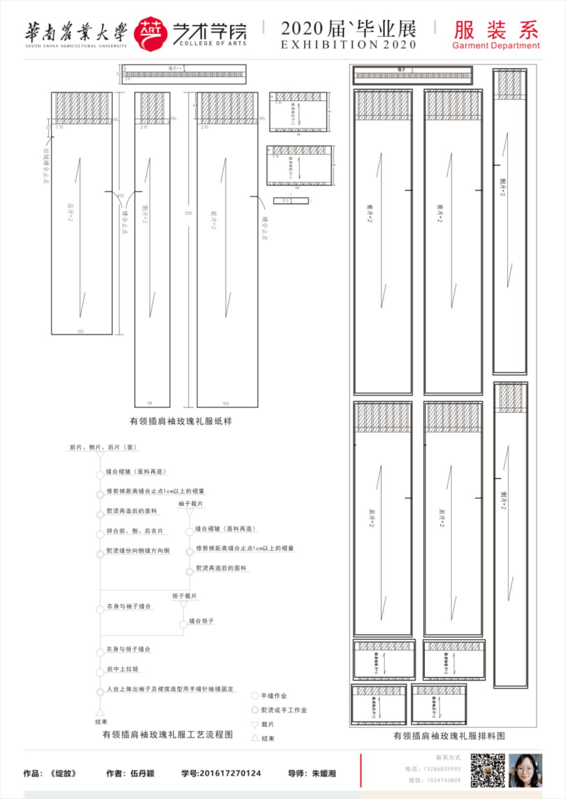 华南农业大学艺术学院服装设计与工程专业毕业展示（一）