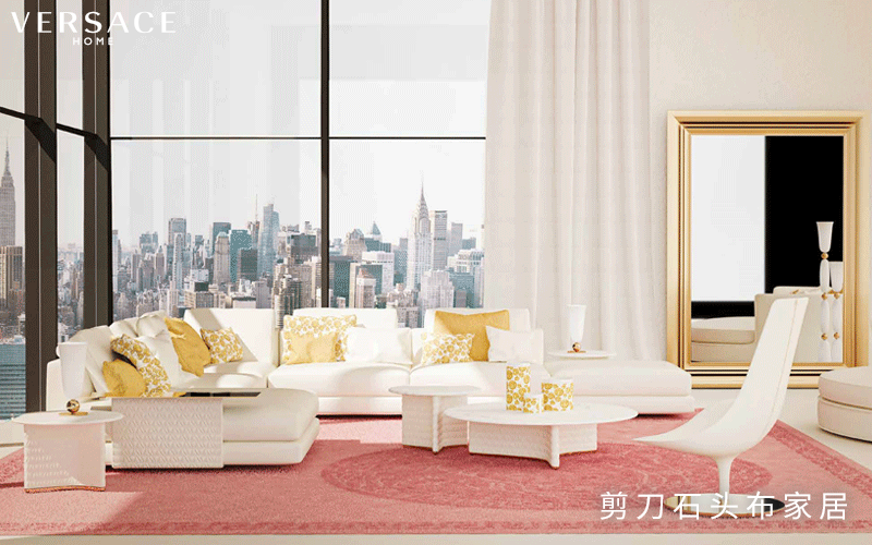 Versace Home进口沙发，2021新品的时尚奢华全面升级