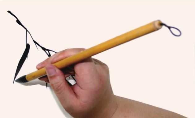 画竹子不会画俯式叶？老艺术家教你，简单易学，学会几分钟一幅画