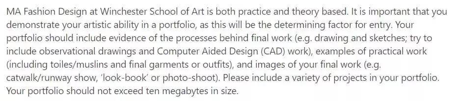 全球顶级服装院校Deadline&作品集格式一览