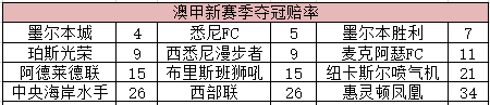 兰德斯(2021-2022赛季澳超球队转会身价与夺冠指数)