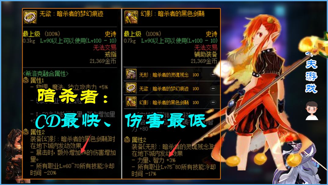 dnf希洛克装备怎么选希洛克5套装备特性详解