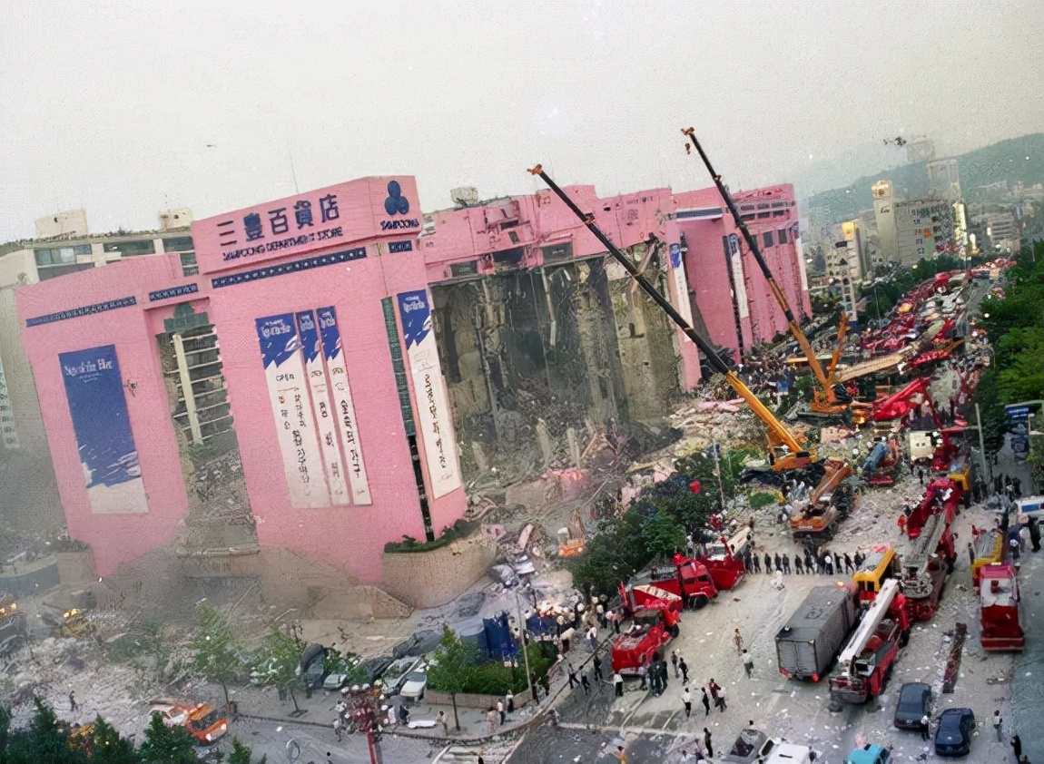1995年韩国百货大楼20秒内倒塌，1400人被埋，是天灾，还是人祸？
