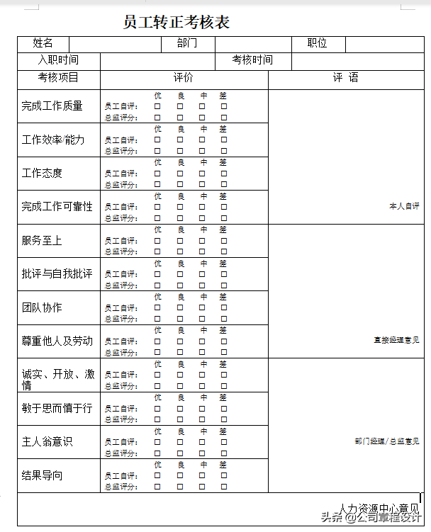 招聘制度（员工管理制度）