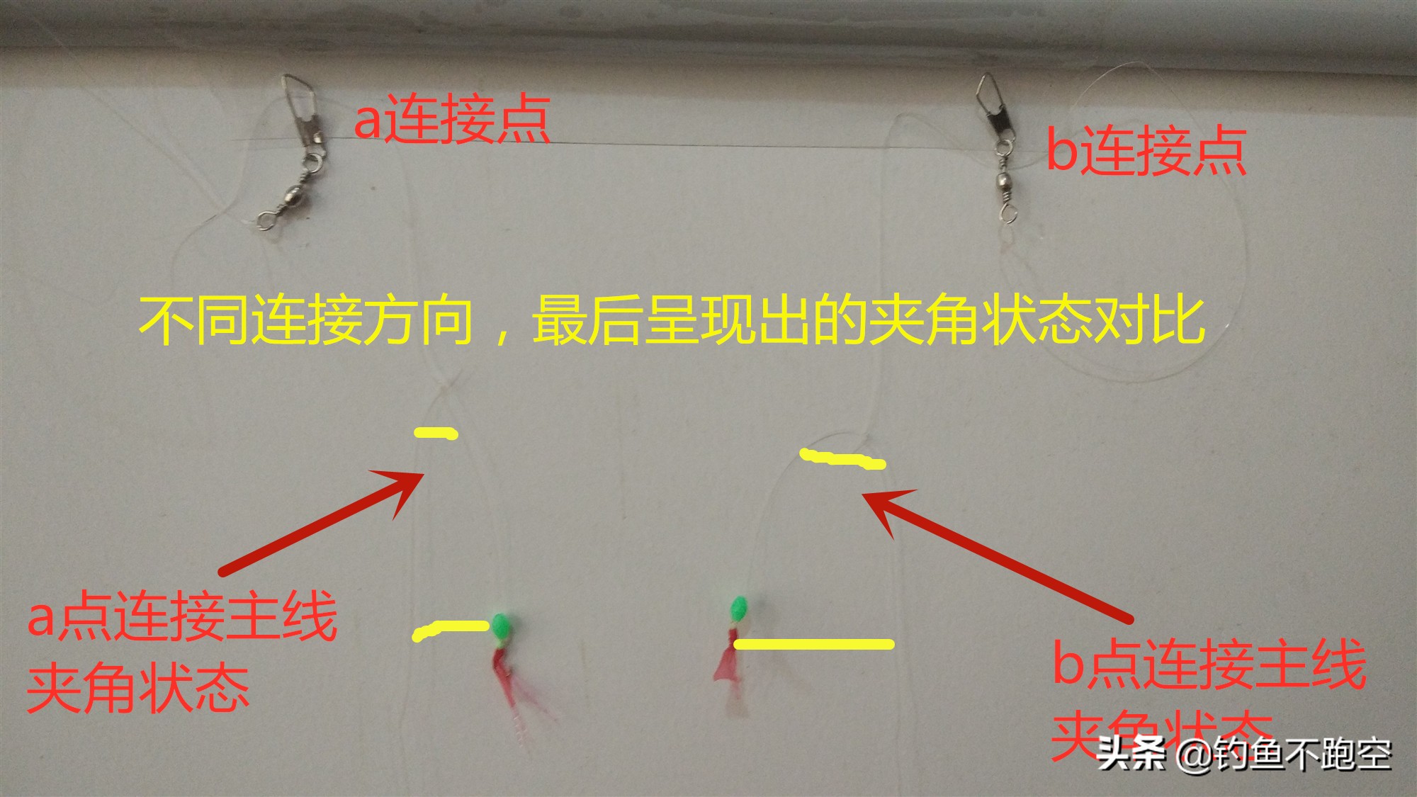 钓鱼人，用了这么久的串钩钓鱼，你的串钩连接正确了吗
