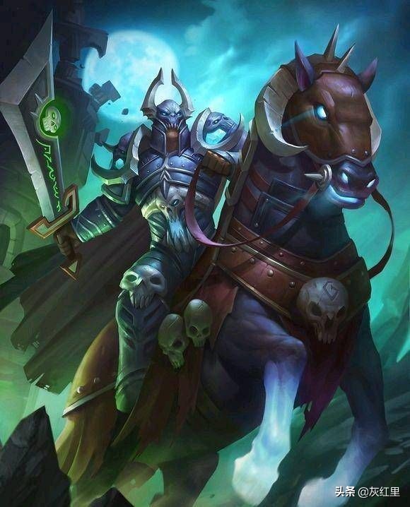 魔兽世界:盘点最出名的死亡骑士,瑞文戴尔男爵上榜是因为坐骑