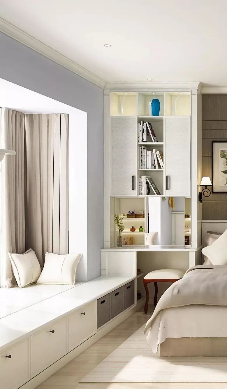 实用又温馨的飘窗设计方案，满足你的文艺梦