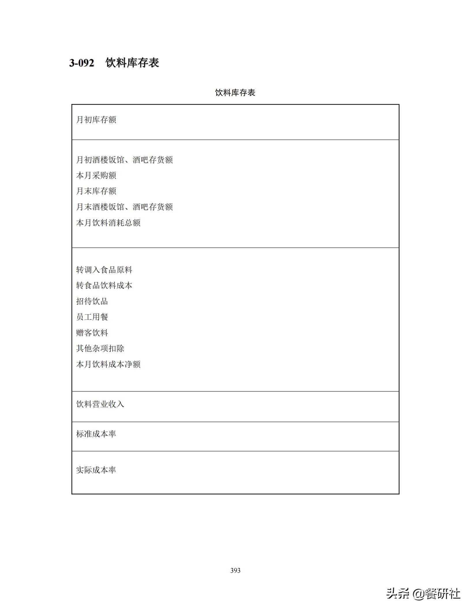 餐饮管理培训大典：200+操作流程/表单工具（462页文档）