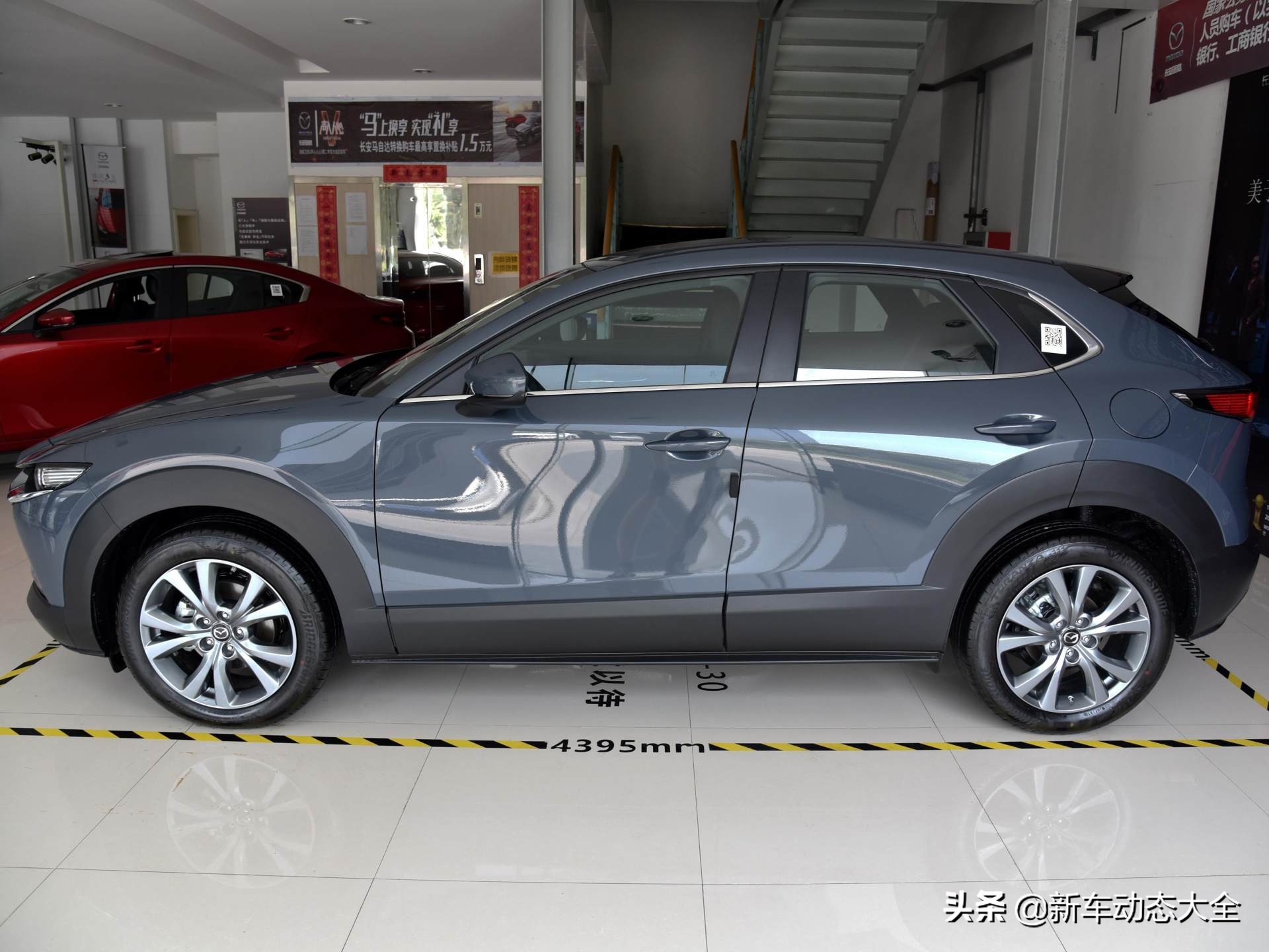 2.0L自吸6AT自动挡，稳定线性又耐用的日系SUV，实拍马自达CX-30