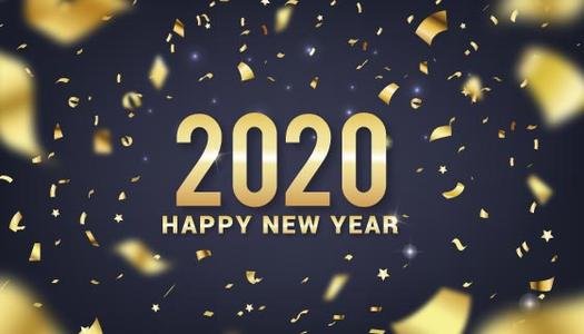 2020happy new year新年快乐表情包图片合集