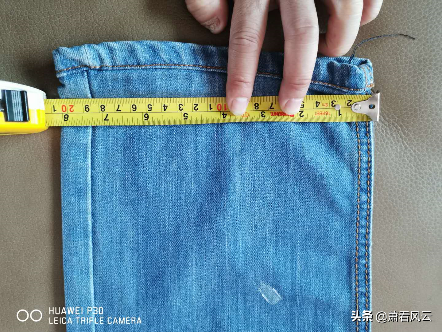穿牛仔裤必须知道的几个关键尺寸数据