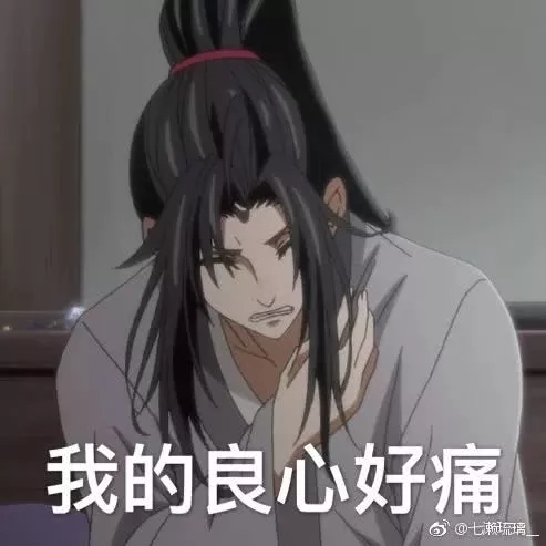 魔道祖师表情包：你能把我怎样