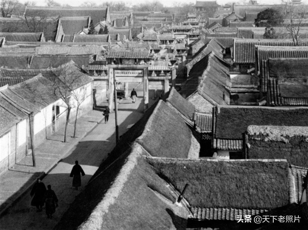 1931年的山东烟台老照片 昔日的芝罘登州牟平县蓬莱阁