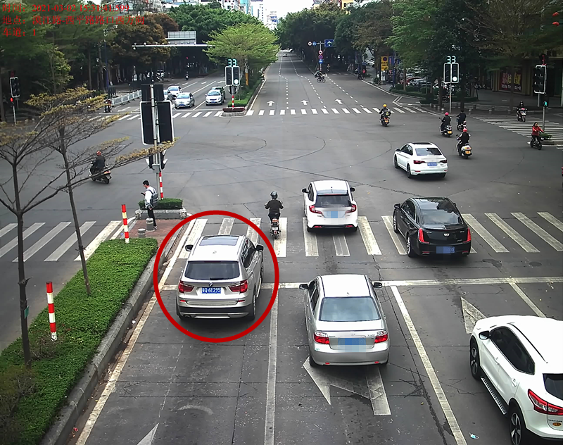 交通违法曝光！