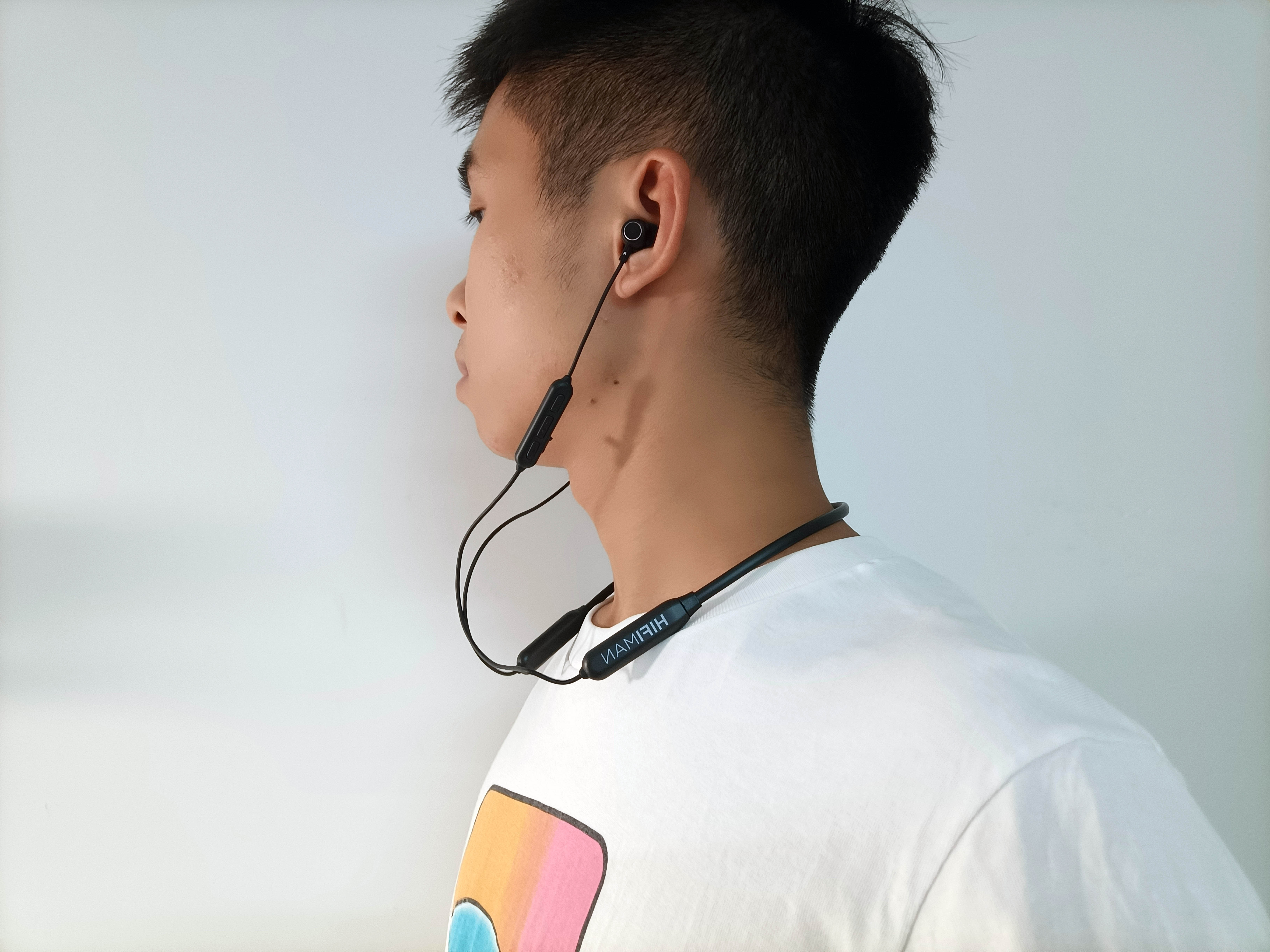运动好声音，HIFIMAN海菲曼BW400颈挂式蓝牙运动耳机