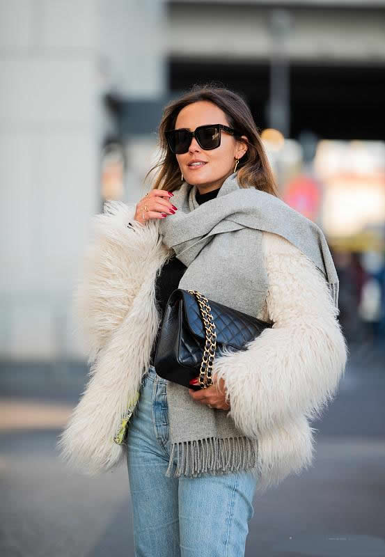 冬天的厚围巾都有哪些材质?