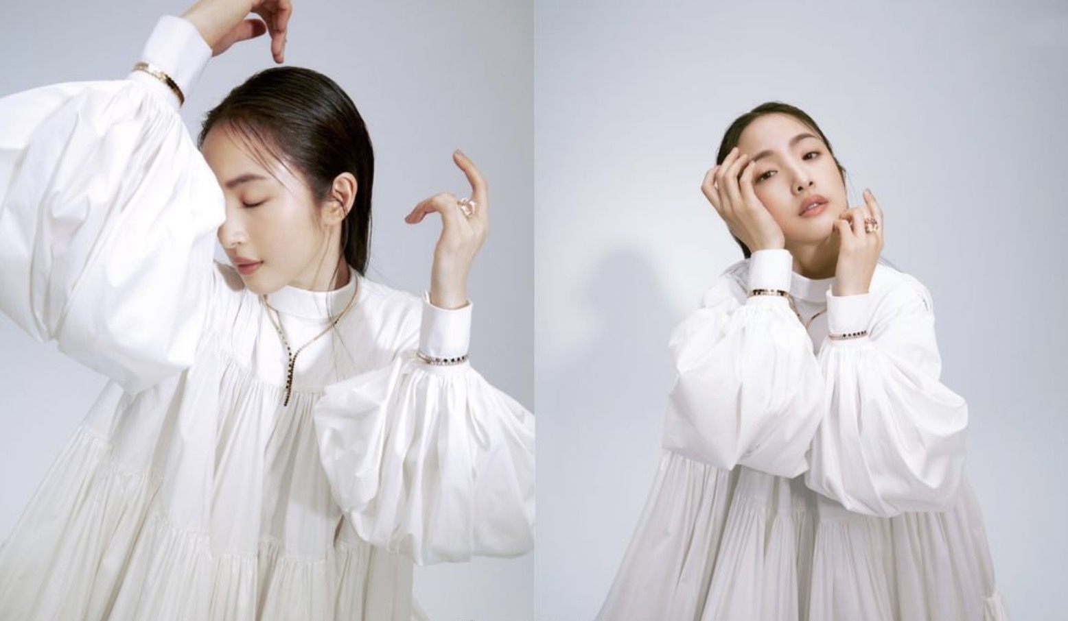 林依晨39岁生日晒女儿萌照，小公主发量浓密，郑元畅留言送祝福