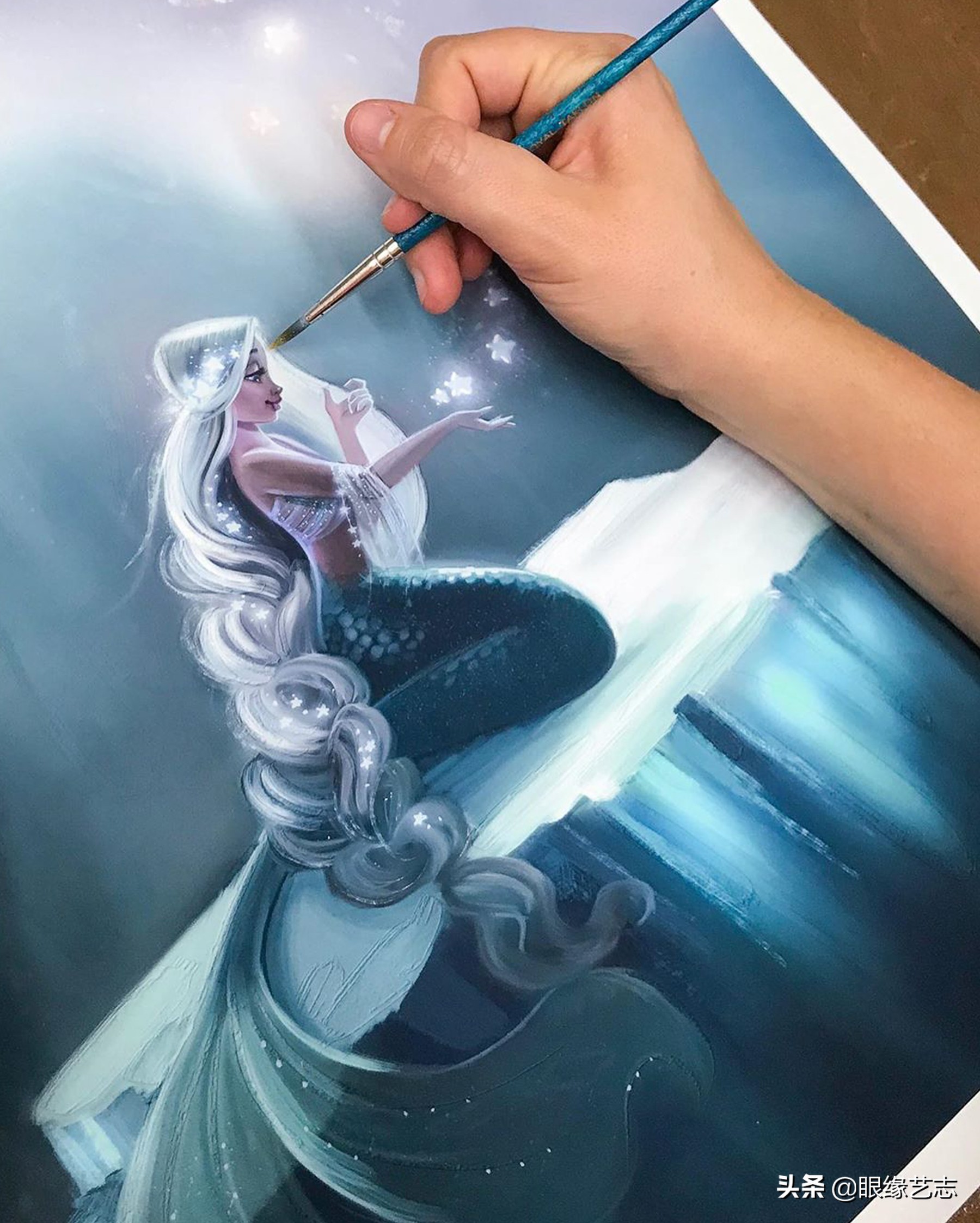 美人鱼美在何处?迪士尼画师带你领略虚幻美学中的人鱼梦