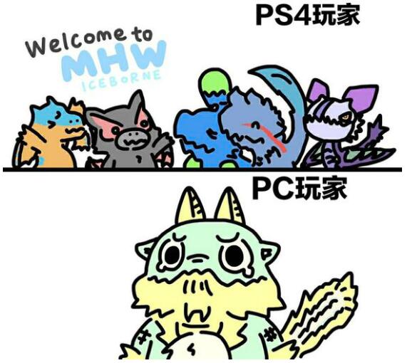 猛汉王冰原上线，PC玩家柠檬精附体，看到这些表情包直接笑崩