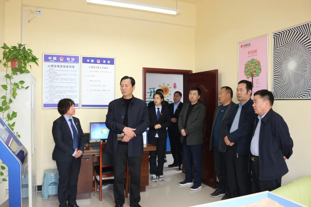 省司法厅莅临延津县调研五星规范化司法所创建工作