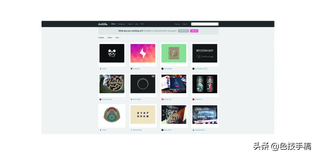 做不出设计来，看这几个网站就够了