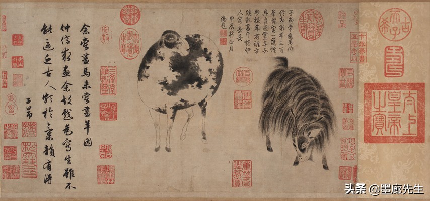 精选100幅画羊美图供大家学习收藏