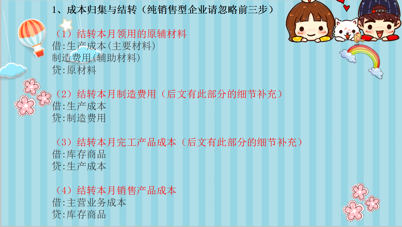 月末结转又加班？超全月末结转流程汇总+账务处理，月末不加班