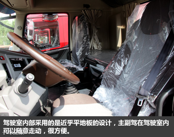 600马力+福伊特液缓、多项安全系统，实拍东风旗舰牵引车