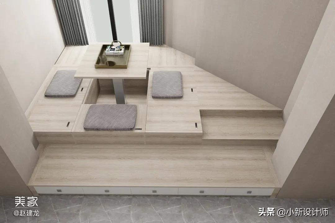 兒童空間設計22個榻榻米設計，不只是書房，客廳、陽台和兒童房都能裝