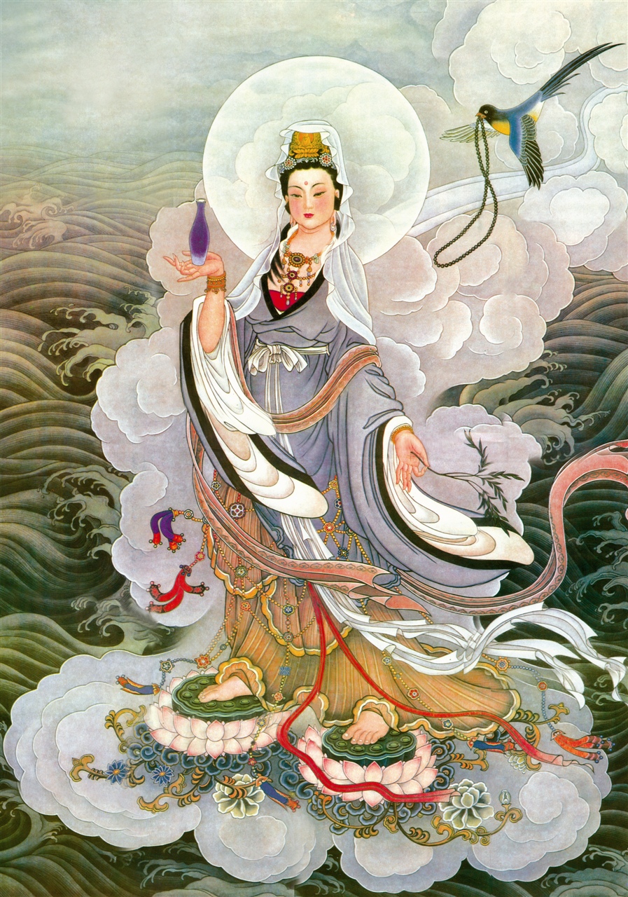 西方三圣 【阿弥陀三尊】西方三圣像