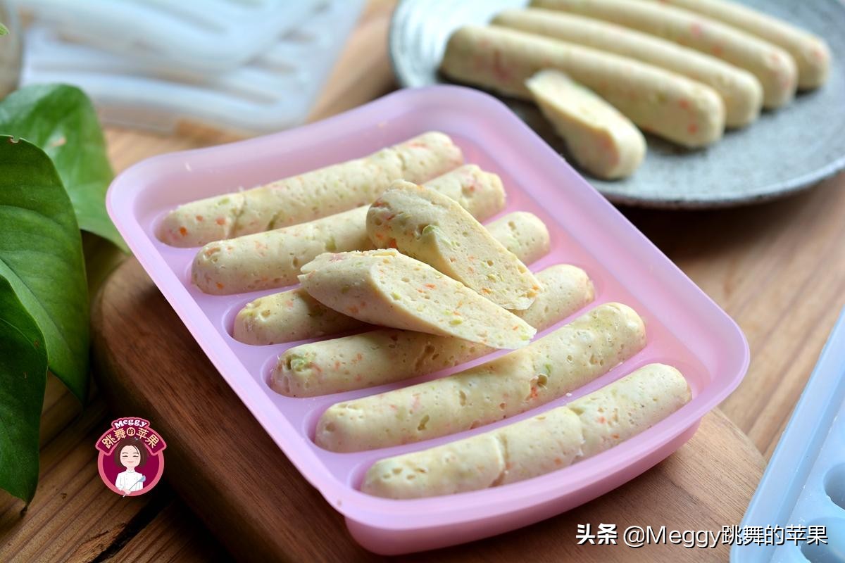 自制香肠一拌一蒸，低脂少盐，小孩吃身体壮，女人解馋不长肉